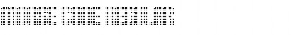 Morse Code Font