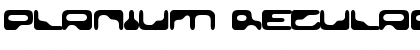 Planium Regular Font