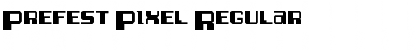 Prefest Pixel Regular Font
