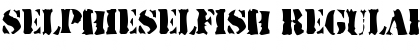 SelphieSelfish Regular Font