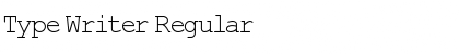 Download Type Writer Font