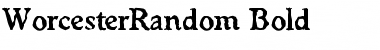 WorcesterRandom Font