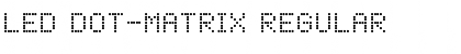 LED Dot-Matrix Font