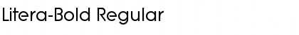 Litera-Bold Font