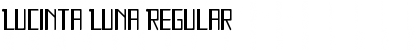 Lucinta Luna Regular Font