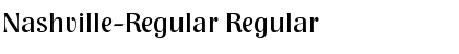 Nashville-Regular Regular Font