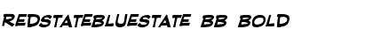 Download RedStateBlueState BB Font