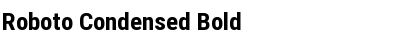 Roboto Condensed Font