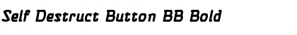 Self Destruct Button BB Font