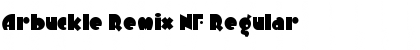 Arbuckle Remix NF Font
