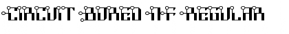 Circuit Bored NF Font