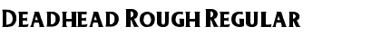 Deadhead Rough Font