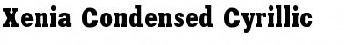 Download Xenia Condensed Font