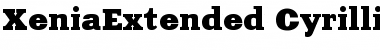 XeniaExtended Font