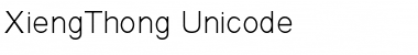 XiengThong Unicode Font