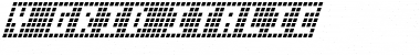 Y-Grid Italic Font