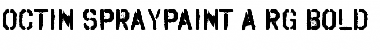 Octin Spraypaint Font