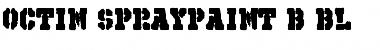 Octin Spraypaint Font