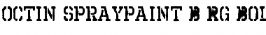 Octin Spraypaint Font