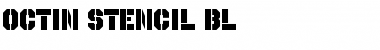 Octin Stencil Font