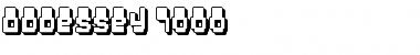 Oddessey 7000 Regular Font