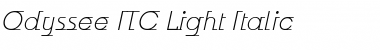 Odyssee ITC Light Italic