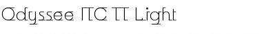 Odyssee ITC TT Light Font