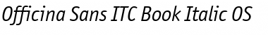 Officina Sans ITC Font