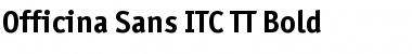 Officina Sans ITC TT Bold
