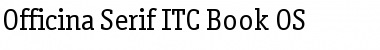Officina Serif ITC Font