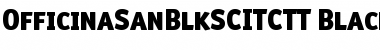 OfficinaSanBlkSCITCTT Black Font