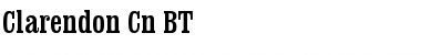 Clarendon Cn BT Regular Font