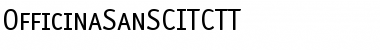 OfficinaSanSCITCTT Font