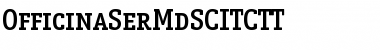 OfficinaSerMdSCITCTT Medium Font
