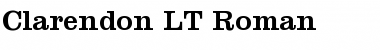 Clarendon LT Font