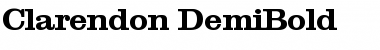 Clarendon-DemiBold Font