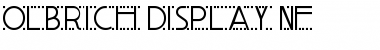 Olbrich Display NF Font