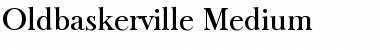 Oldbaskerville-Medium Font