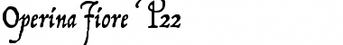 Operina Fiore P22 Font