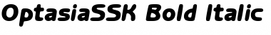 OptasiaSSK Font