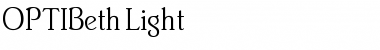 OPTIBeth Font