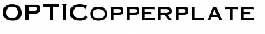OPTICopperplate Font