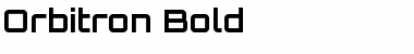 Orbitron Bold Font