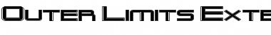 Outer Limits Extended Font