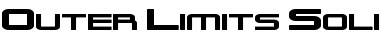 Outer Limits Solid Extended Font