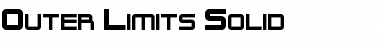 Outer Limits Solid Font