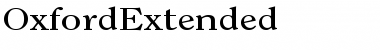 OxfordExtended Font