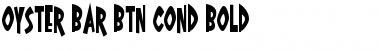 Oyster Bar BTN Cond Font