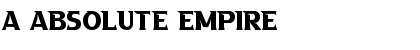 a Absolute Empire Font