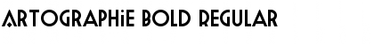 Artographie Bold Regular Font